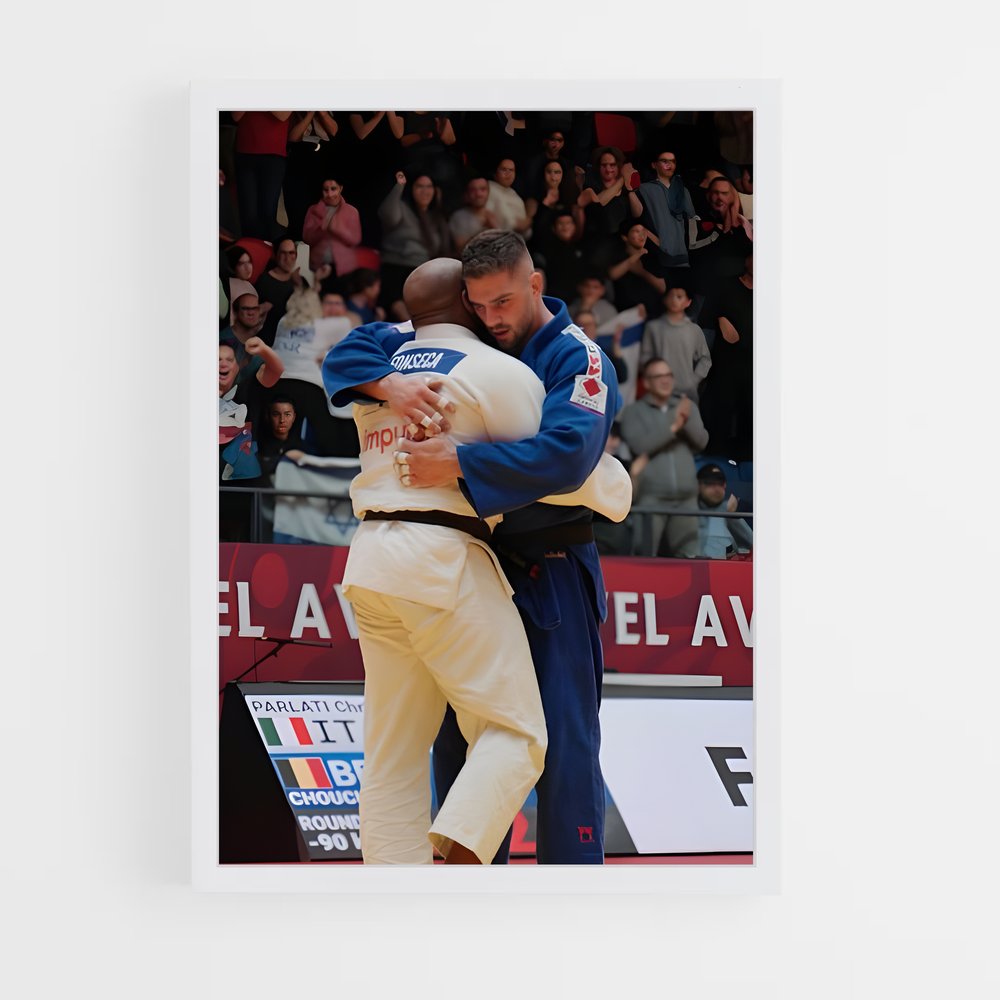 Poster Duel de Compétiteurs – affiche Judo (vue 3)